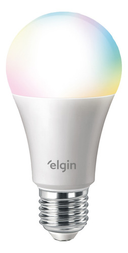 Lâmpada Inteligente Rgb Wifi Smart Color Bulbo 10w Elgin