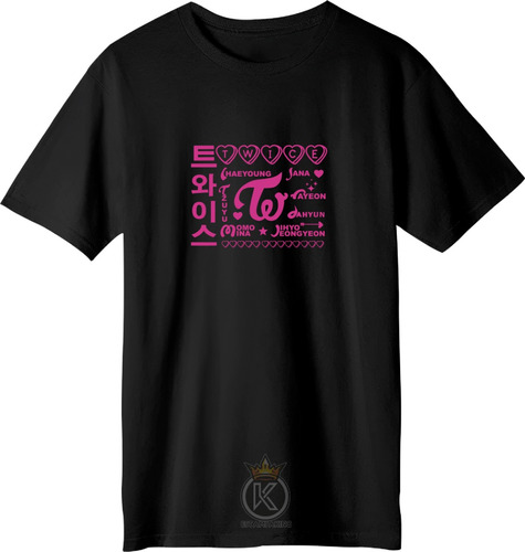 Polera Twice - Femenino - Surcoreano - K-pop - Estampaking