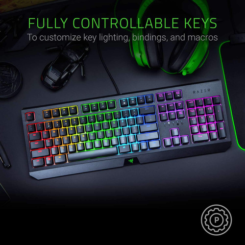 Teclado Mecánico Para Juegos Razer Blackwidow Green Switch