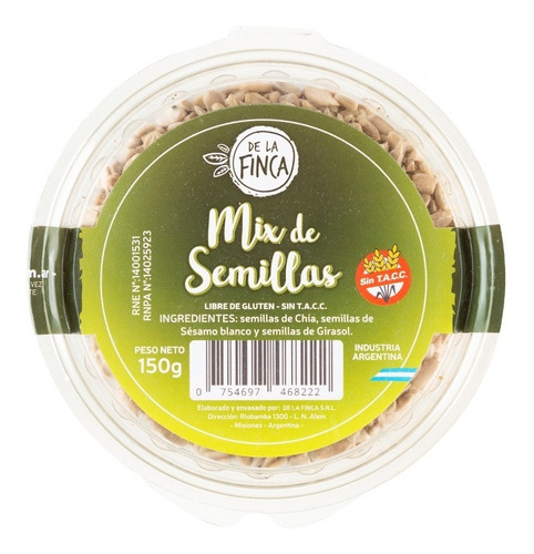 Mix De Semillas De La Finca - Libre De Gluten