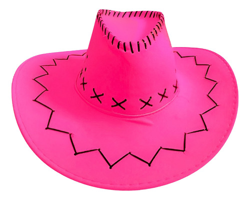 Gorro Vaquero Cowboy Fucsia
