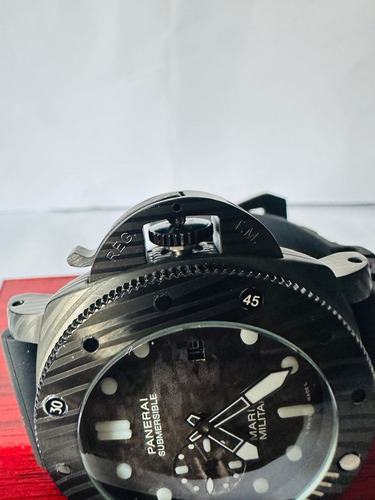 Reloj Pulsera Panerai Marina Negro Negro Negro (Usado)