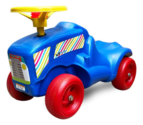 Tractor Infantil Vxplay Pata Pata Andador Bebes Pvc Color Azul