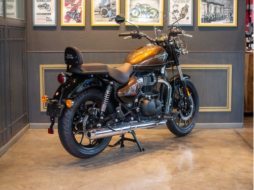 Imagen 4 de 25 de Royal Enfield Meteor 350 Supernova Brown Reserva Hoy