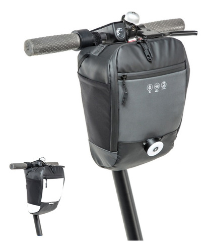 Bolsa De Guidão De Bicicleta Para Ciclismo Reflexivo De Alt