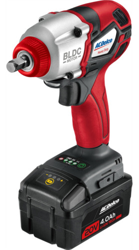 Ac Delco Ari20138a1-3 Imp Wrench 20 V 3/8 In Brushless Ccd