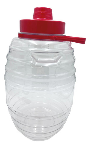 Vitrolero 20litros Con Asa Superior Sin Llave Rojo