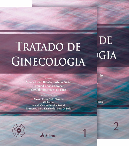 Tratado de ginecologia, de Girão, Manoel João Batista Castello. Editora Atheneu Ltda, capa dura em português, 2017