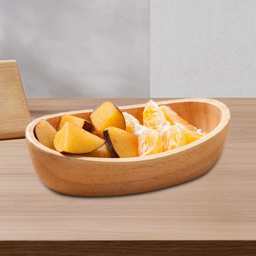 Ensaladera De Madera, Recipiente Para Aperitivos Y Dulces De