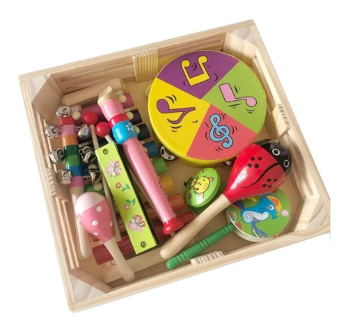 Caja Musical De Instrumentos Infantil Bebé