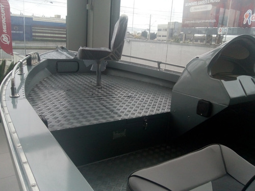 Lancha De Alumínio Alumibarcos Amazonas 19' Pés Super Slx