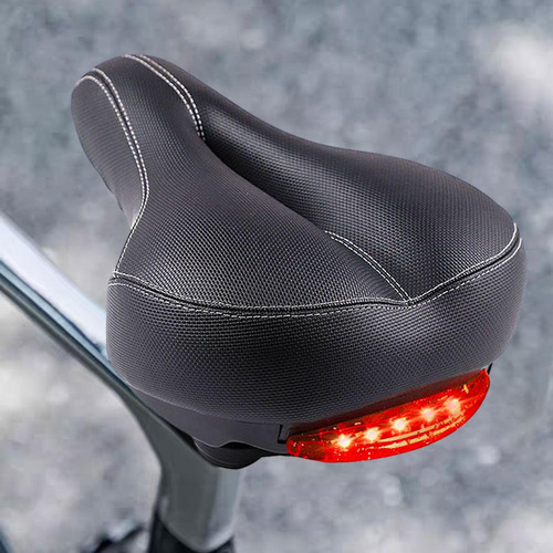 Assento De Bicicleta Mountain Bike Sela Com 3 Modos Luz