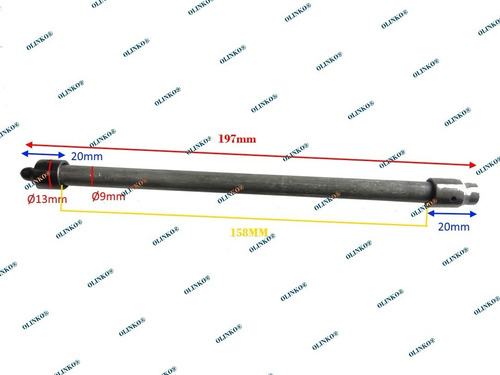 Imagen 2 de 3 de Varilla De Empuje Motor Diesel 188f