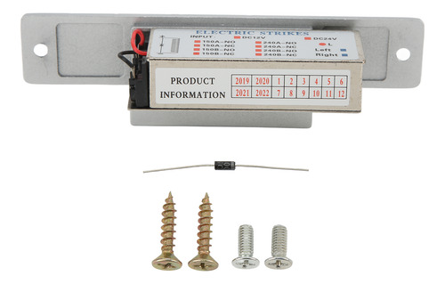 Cathode Lock Electric Strike Resiste 250 Kg De Empuje De Zin