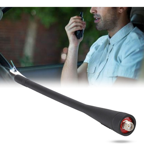 Antena De Látigo Uhf Kra27 400-470mhz Para Kenwood Radio Tk3