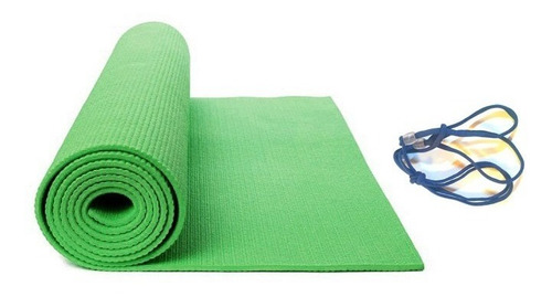 Colchoneta Mat Yoga Pilates Gimnasia Eva + Estuche Importado