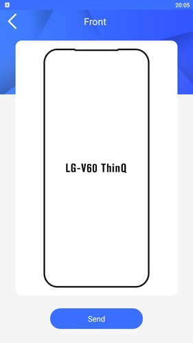 Mica Hidrogel Premium Para LG V60 Thinq 5g-2 Mod A Elegir