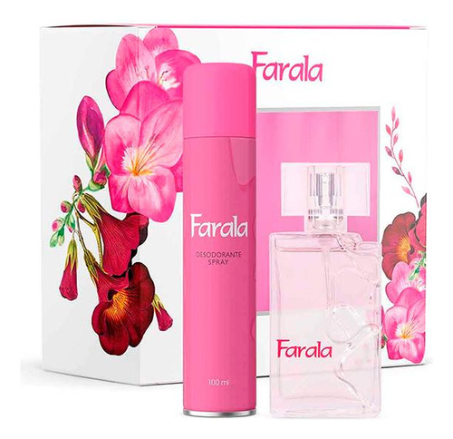 Perfume Farala Set 50 Ml + Desodorante 100 Ml