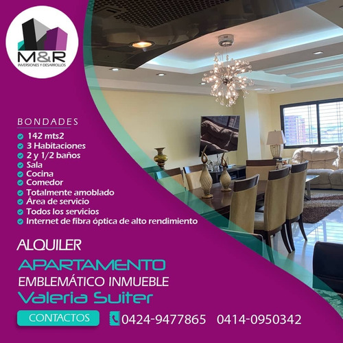 Imagen 13 de 13 de Apartamento En Alquiler En Valeria Suites - Puerto Ordaz M&r - 100