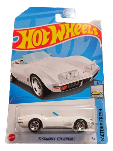 Auto De Colección Hot Wheels Stingray Convertible 72