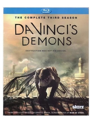 Da Vinci ' S Demons Tercera Temporada 3 Tres Blu-ray