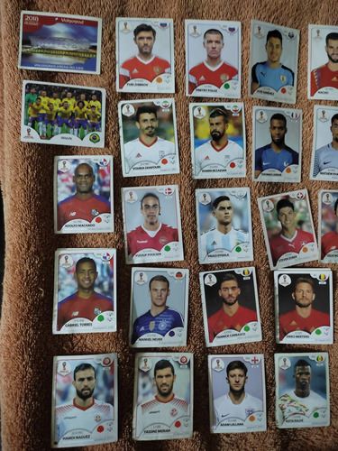 Lote De 36 Figuritas Fifa World Cup Russia 2018