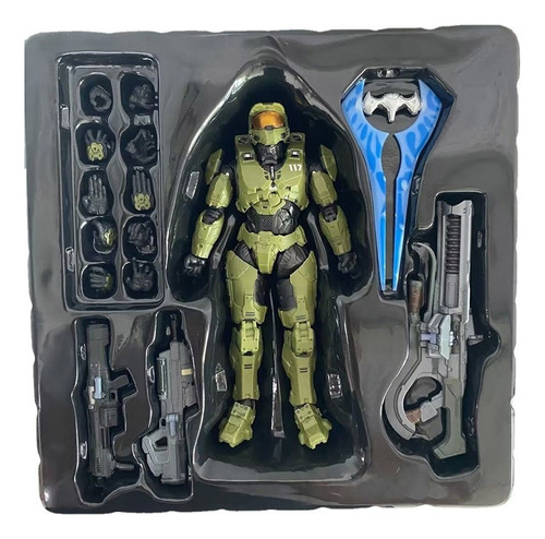 Modelo Móvel Halo 5 Master Chief Halo Halo 1/12 Yiyi