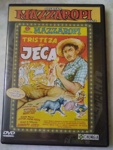 Dvd Original Mazzaropi Tristeza Do Jeca G (Usado)