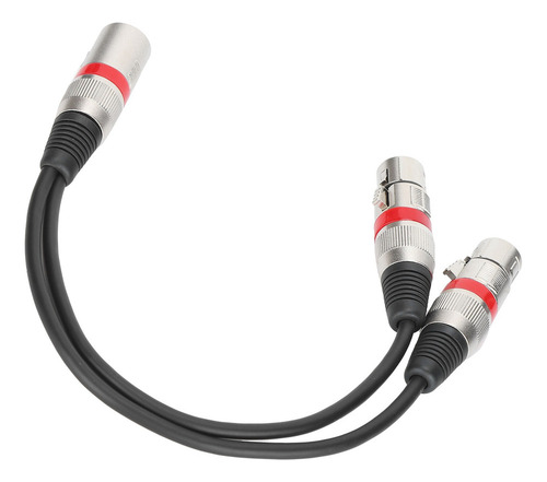 Cabo Jorindo Jd6067 0,3 M Xlr Macho Para Duplo Xlr Fêmea Tip