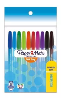 Boligrafo Kilometrico Ink Joy 100 Fashion Paq 10 Colores