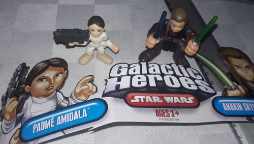 Star Wars Galactic Heroes Padme Amidala & Anakin Skywalker H (Usado)