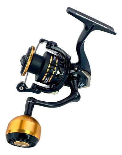 Reel Frontal Amberjack Drift 4000 Pesca Pejerrey Variada Color Negro Lado de la manija Derecho/Izquierdo