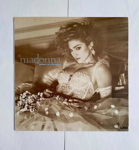 Madonna Lp Like A Virgin 1984 Con Inserto 