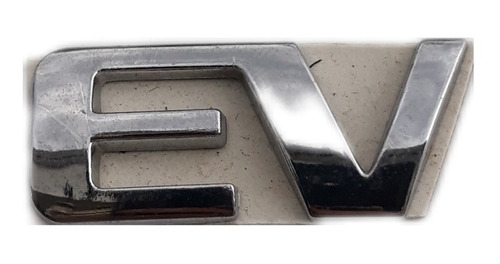 Emblema Chevrolet Ev Mide 3.8 X 1.8 Cms