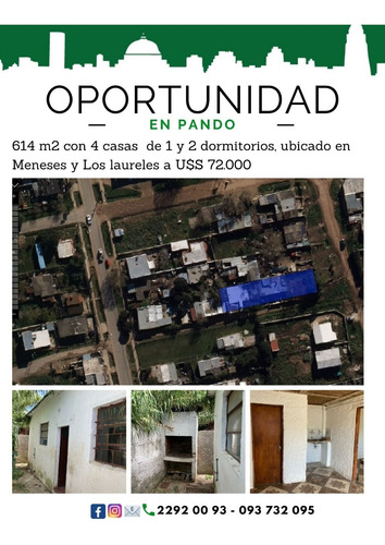 Propiedad Con 4 Casas En Venta