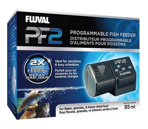 Fluval Pf2 Alimentador Automatico Para Peces Programable
