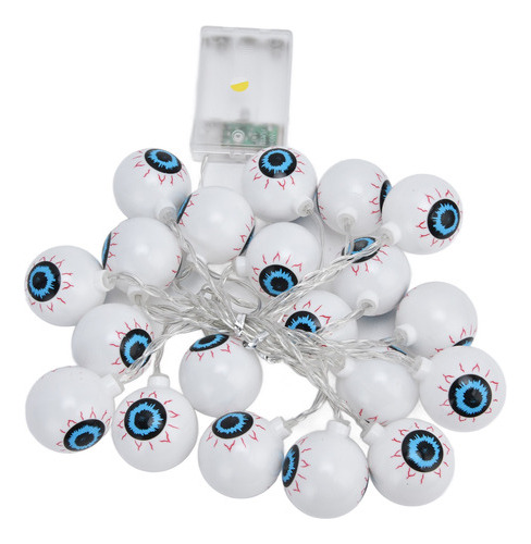 Cadena De Luces De Dormitorio, 20 Led, 9.8 Pies, Globo De Fa