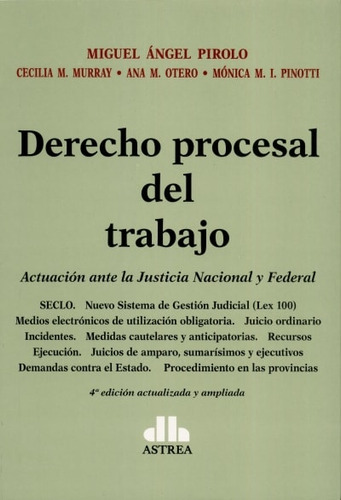 Libro Derecho Procesal Del Trabajo