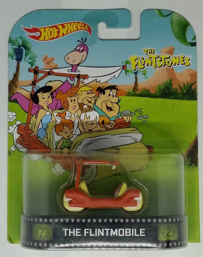 Hot Wheels Retro Los Picapiedra Troncomovil Flintstones 1:64