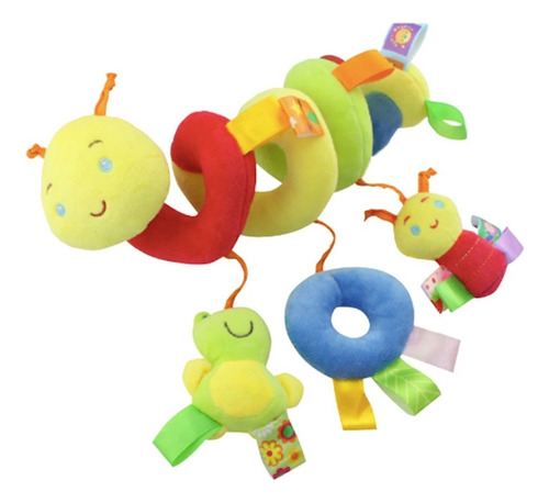 Gusano Oruga Felpa Juguete Colorido Peluche