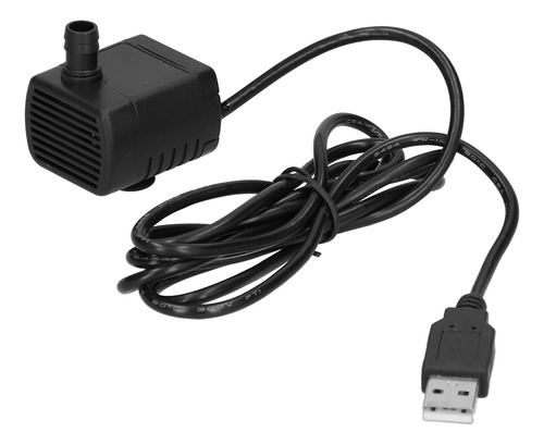 Bomba De Agua Dc5v Con Conector Usb Microsumergible Sin Esco
