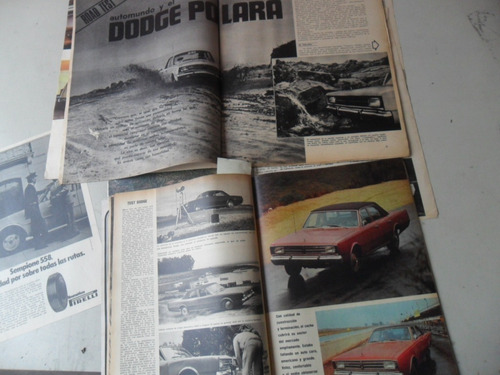 6 Antiguo Dodge Polara Coronada Publicidad No Manual Raro