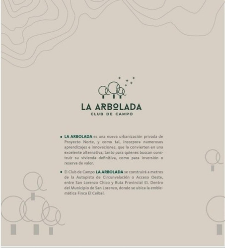 Imagen 3 de 7 de Vendemos Terreno La Arbolada