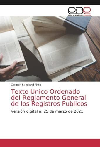 Libro: Texto Unico Ordenado Del Reglamento General Re&..