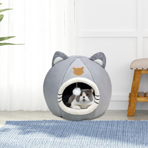 Nido Para Gatos Semicerrado, Cama Para Gatos, Perrera L