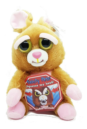 Juguete Peluche Conejo Cambia Rostro Feisty Pets