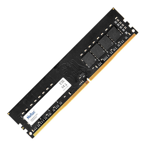 Memoria Ram Basic Color Negro 8gb Ddr4 Netac Ntbsd4p32sp-08