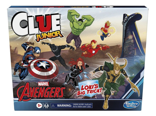 Juego De Acción Hasbro Gaming Clue Junior:  Avenge Fr80mn