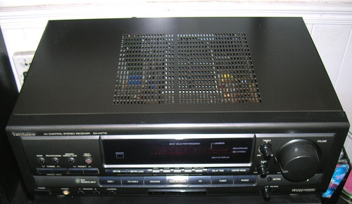 Sintoamplificador Technics Sa-ax710 Potente 120w X2 C/contrl