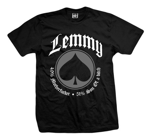 Remera Lemmy Motorhead Excelente Calidad 